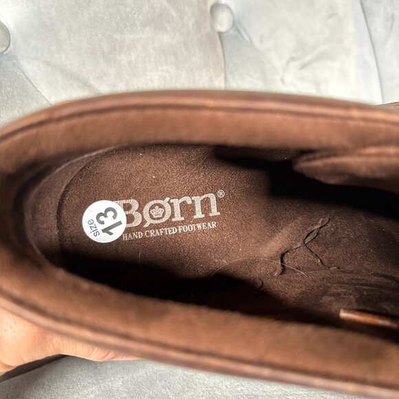 Børn Leather Chukka Boots Brown Handcrafted Comfort Casual – Men’s 13M - Picture 8 of 9